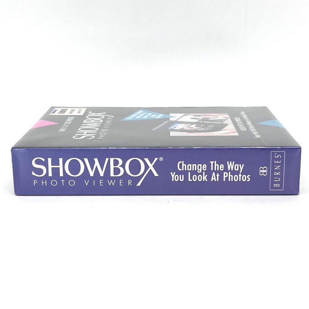 Burnes Showbox Photo Viewer For 3.5"x5" Photos Store & Share Vintage 1991 Sealed - Picture 4 of 12